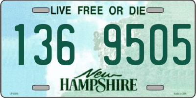 NH license plate 1369505