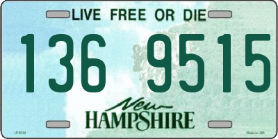 NH license plate 1369515