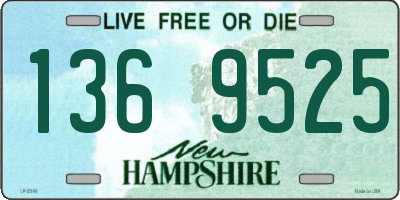 NH license plate 1369525