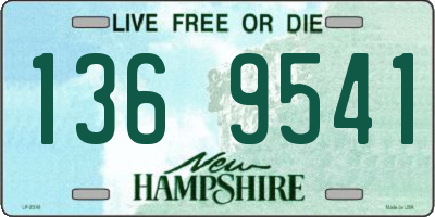 NH license plate 1369541
