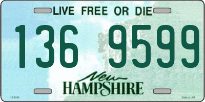 NH license plate 1369599