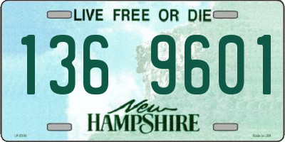 NH license plate 1369601