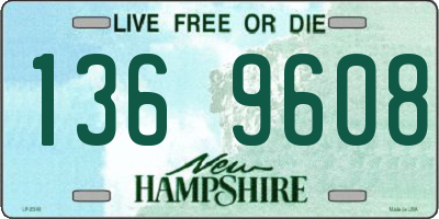 NH license plate 1369608
