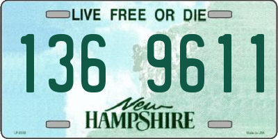 NH license plate 1369611
