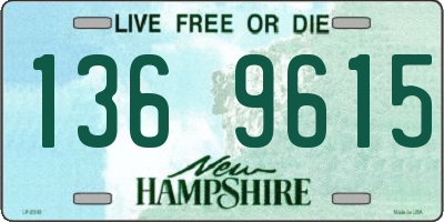 NH license plate 1369615