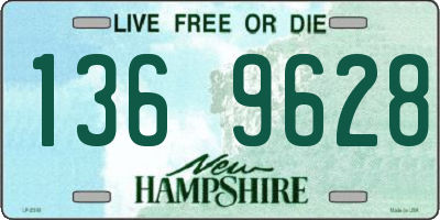NH license plate 1369628