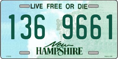 NH license plate 1369661