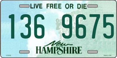 NH license plate 1369675