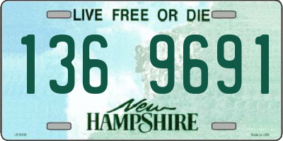 NH license plate 1369691