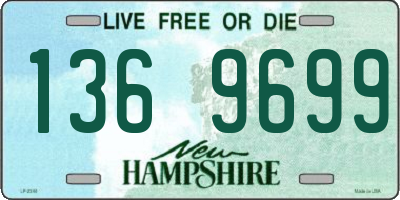 NH license plate 1369699