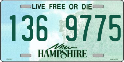 NH license plate 1369775