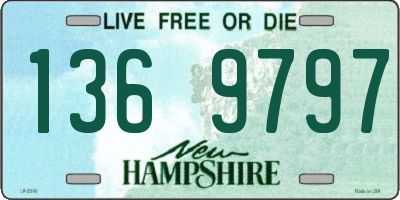 NH license plate 1369797