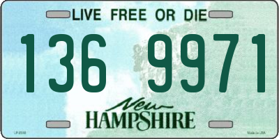 NH license plate 1369971
