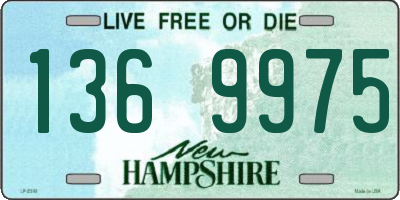 NH license plate 1369975