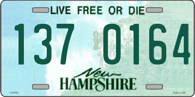 NH license plate 1370164