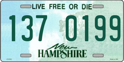 NH license plate 1370199