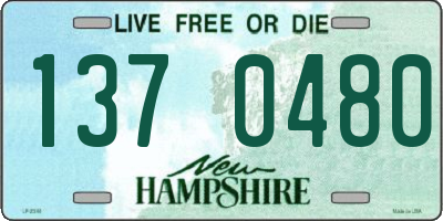 NH license plate 1370480