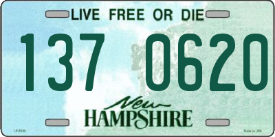 NH license plate 1370620