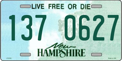 NH license plate 1370627