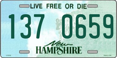 NH license plate 1370659