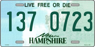 NH license plate 1370723
