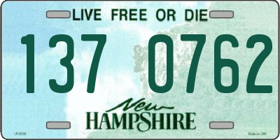 NH license plate 1370762