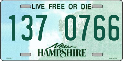NH license plate 1370766