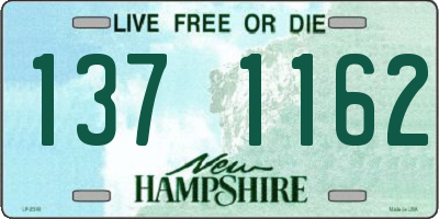 NH license plate 1371162