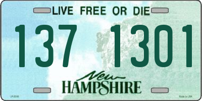 NH license plate 1371301
