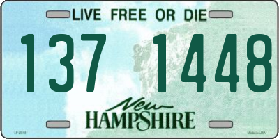 NH license plate 1371448