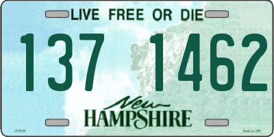 NH license plate 1371462