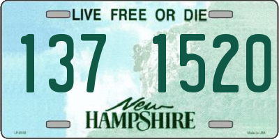 NH license plate 1371520