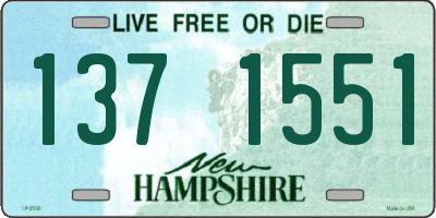 NH license plate 1371551
