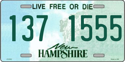 NH license plate 1371555