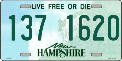 NH license plate 1371620