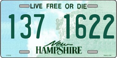 NH license plate 1371622