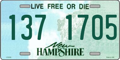NH license plate 1371705