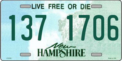 NH license plate 1371706