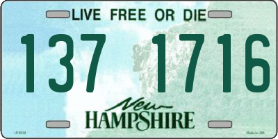 NH license plate 1371716