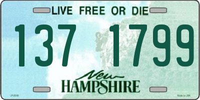 NH license plate 1371799