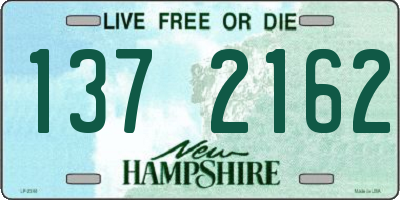 NH license plate 1372162