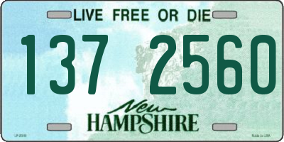 NH license plate 1372560
