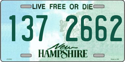 NH license plate 1372662