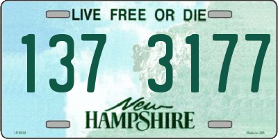 NH license plate 1373177