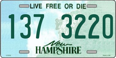 NH license plate 1373220