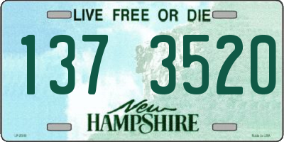 NH license plate 1373520