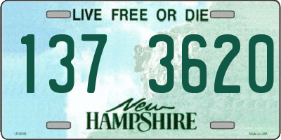 NH license plate 1373620