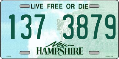 NH license plate 1373879