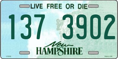 NH license plate 1373902