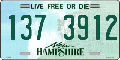 NH license plate 1373912